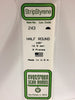 269-243  -  Styrene half rnd .100" 3/
