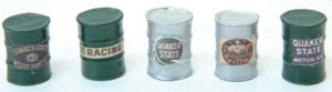 361-579  -  Oil Barrels Quaker St 5/ - HO Scale