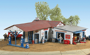 361-591  -  Marble Rock Garage - HO Scale