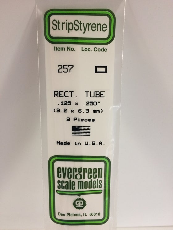 269-257  -  Styrene rct tube .125