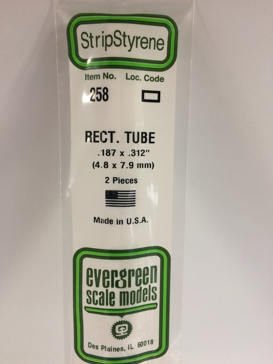 269-258  -  Styrene rct tube .187" 2/