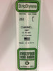 269-261  -  Styrene channel .060"  4/