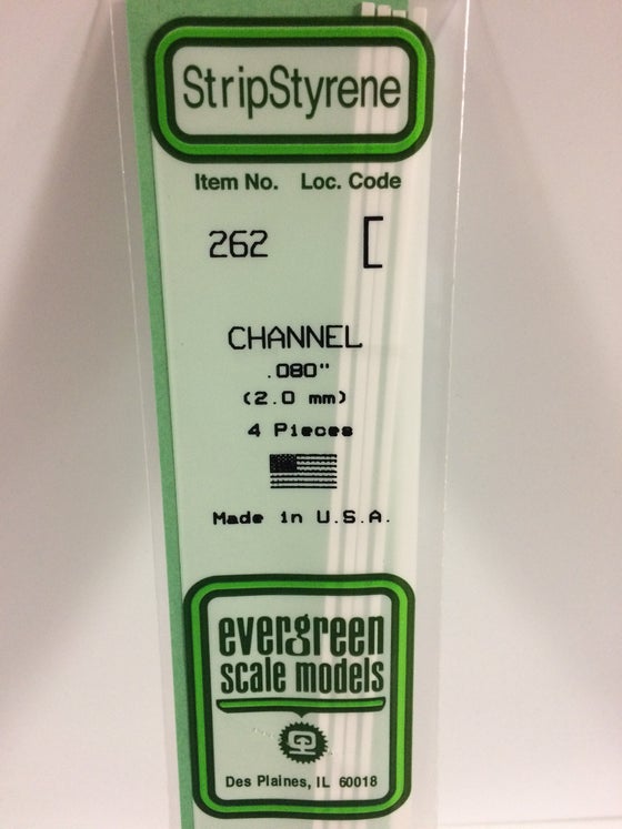 269-262  -  Styrene channel .080