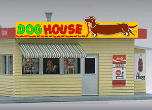 502-442452  -  Sm Dog House Sign
