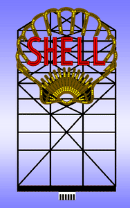 502-443802  -  Shell Small Sign