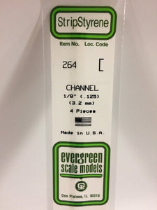 269-264  -  Styrene channel .125"  4/