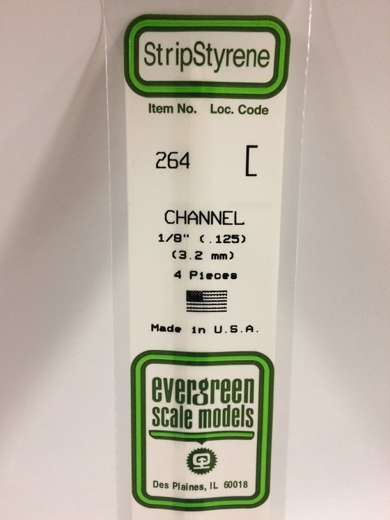 269-264  -  Styrene channel .125