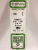 269-266  -  Styrene channel .188"  3/