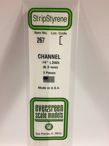 269-267  -  Styrene channel .250"  3/