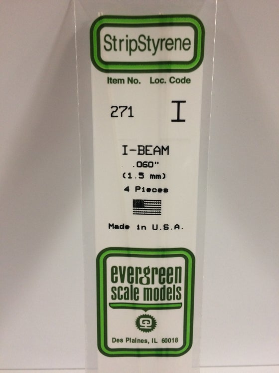 269-271  -  Styrene I-beam .060"   4/
