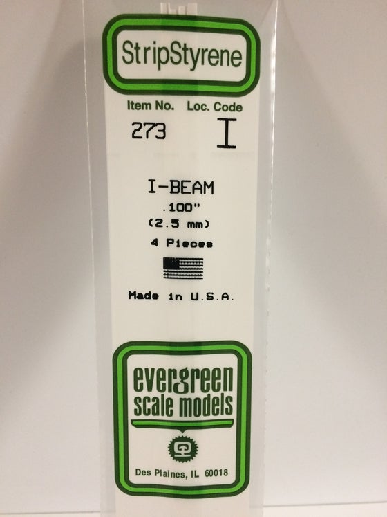 269-273  -  Styrene I-beam .100