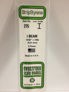 269-275  -  Styrene I-beam .156"   3/