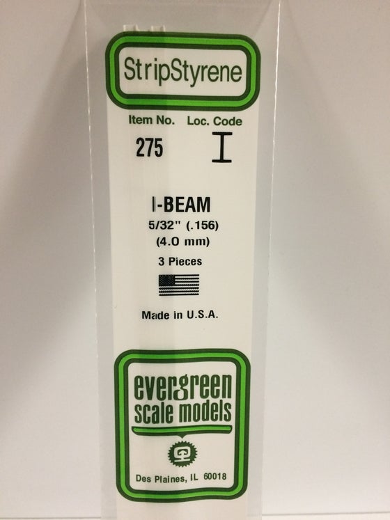 269-275  -  Styrene I-beam .156