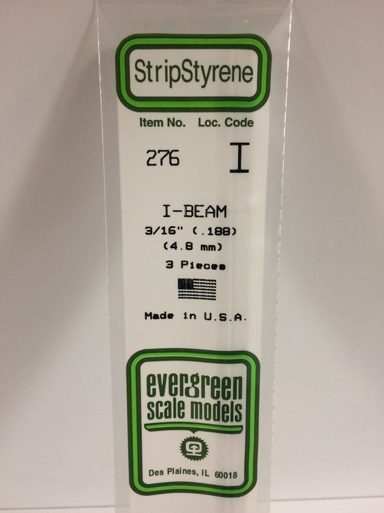 269-276  -  Styrene I-beam .188