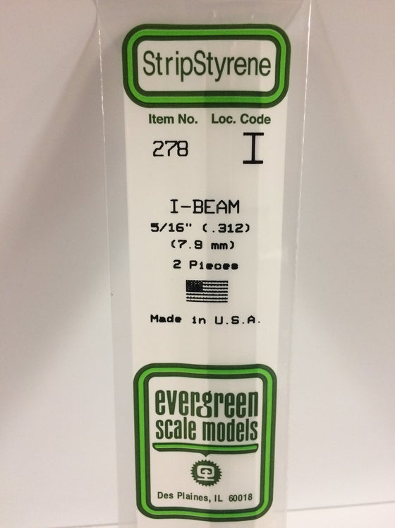 269-278  -  Styrene I-beam .312