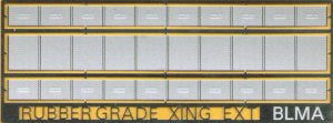 150-BLMA78  -  Rubber Grade xing Expandr - N Scale