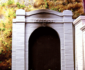 214-8321  -  Cascade tunnel portal - HO Scale