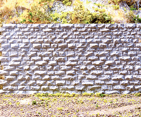 214-8312  -  Retaining Wall Cut Med