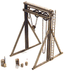254-72  -  Overhead Crane Kit - HO Scale