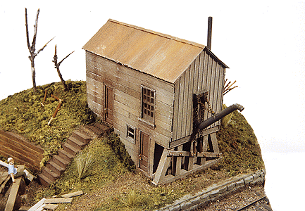 254-28  -  Qncy & Trch Lk Water Tank - HO Scale