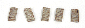 254-87  -  Sewer Grates 5/ - HO Scale