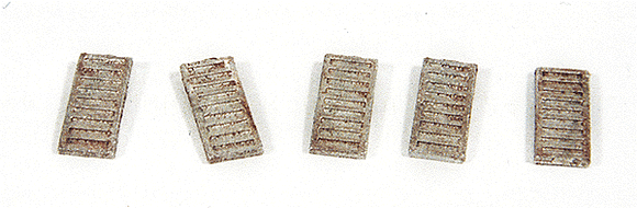 254-87  -  Sewer Grates 5/ - HO Scale