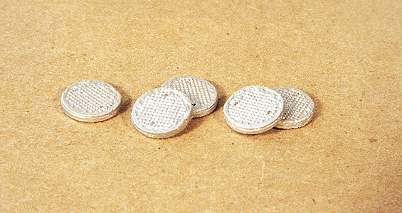 254-83  -  Manhole Covers 5/ - HO Scale