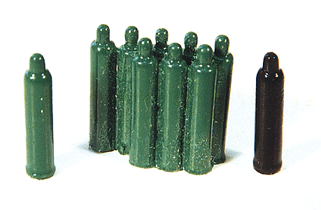 254-84  -  Acetylene Tanks 3/ - HO Scale