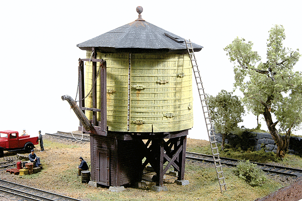 254-59  -  Water Tank DRGW HOn3 - HO Scale
