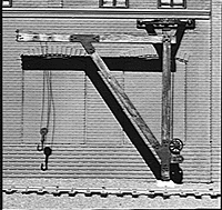 254-68  -  Jib Crane Kit - HO Scale