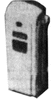255-80141  -  Gas pump 1940's era    2/ - N Scale