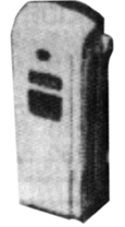 255-80141  -  Gas pump 1940's era    2/ - N Scale