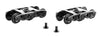 489-302240  -  Buckeye RB 6-Whl Truck pr - N Scale