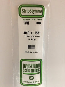 269-348  -  Styrn Strp .040x.188" 14/