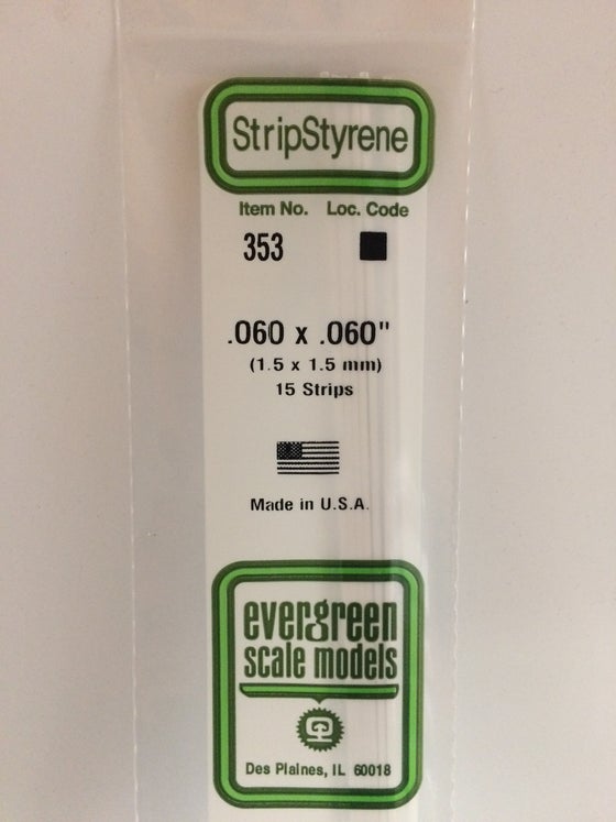 269-353  -  Styrn Strp .060x.060