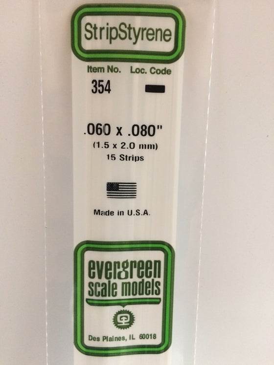 269-354  -  Styrn Strp .060x.080" 15/