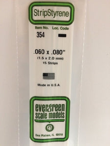 269-354  -  Styrn Strp .060x.080" 15/