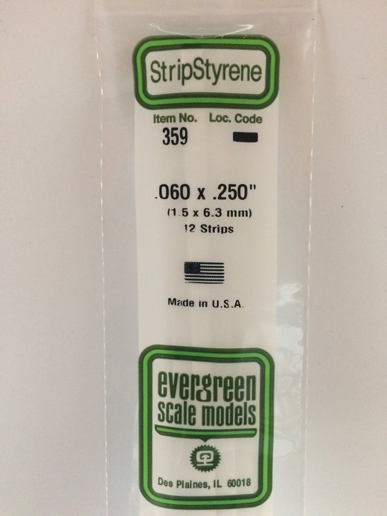269-359  -  Styrn Strp .060x.250