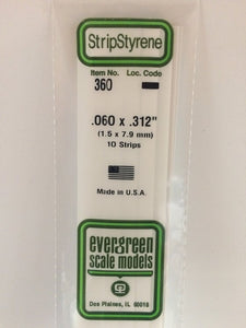269-360  -  Styrn Strp .060x.312" 10/