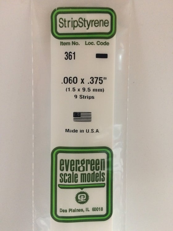 269-361  -  Styrn Strp .060x.375" 9/