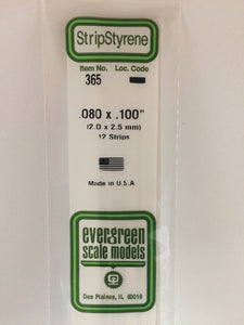 269-365  -  Styrn Strp .080x.100" 12/