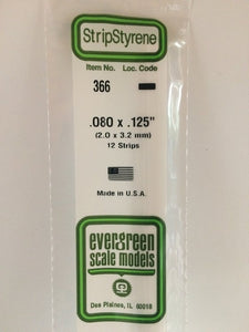269-366  -  Styrn Strp .080x.125" 12/