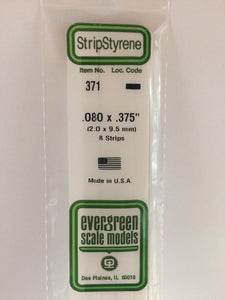 269-371  -  Styrn Strp .080x.371" 8/