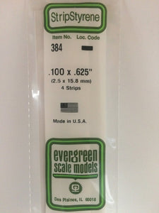 269-384  -  Styrn Strp .100x.625" 4/