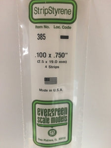 269-385  -  Styrn Strp .100x.750" 4/
