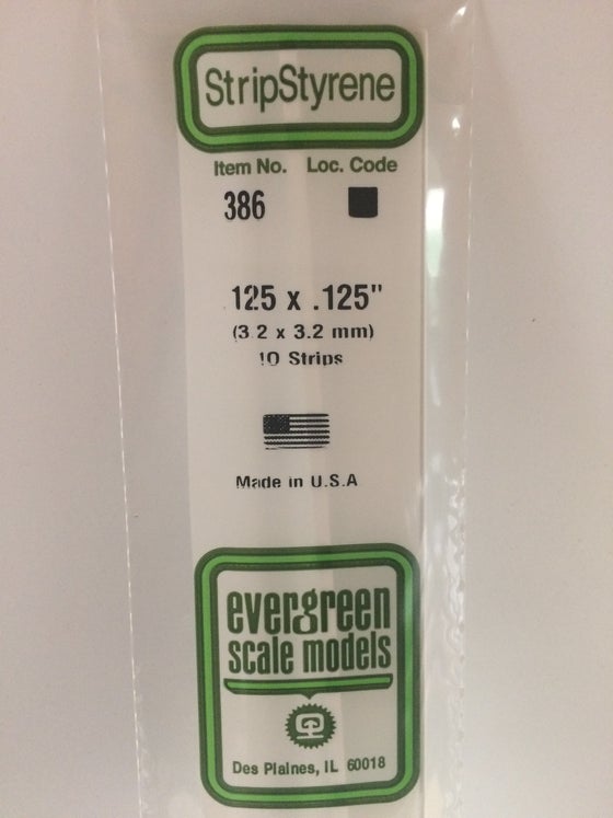 269-386  -  Styrn Strp .125x.125
