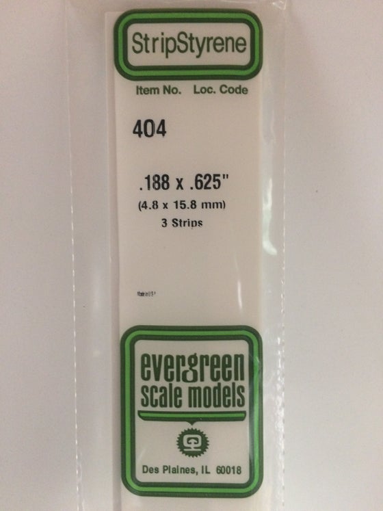 269-404  -  Styrn Strp .188x.625