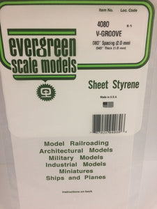 269-4080  -  Siding .040 V-groove .080