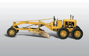 785-234  -  Motor Grader Metal Kit - HO Scale