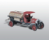 785-242  -  Diamond T tank truck - HO Scale